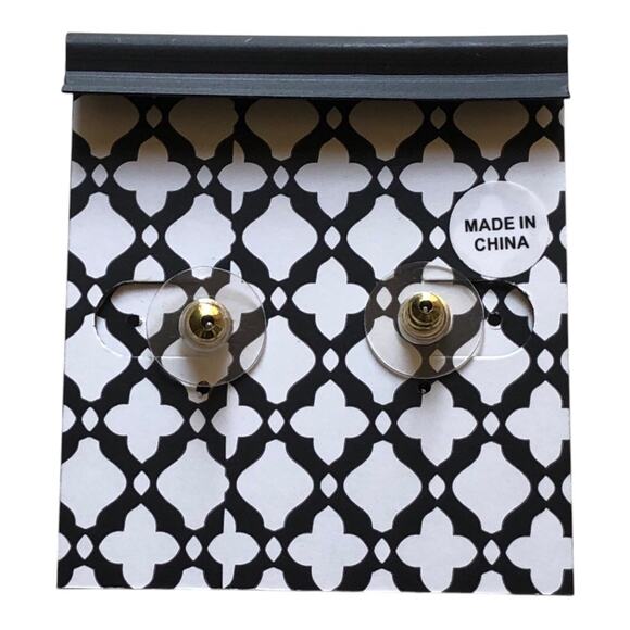 Laundry By Shelli Segal NWT Boho Beachy Vibe Gold Pink Coral Drop Earrings - Picture 5 of 8